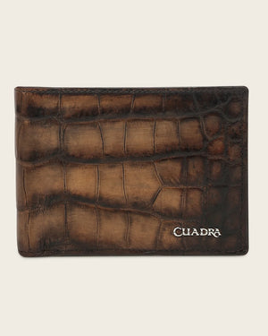 Cuadra Men's Alligator Limited Edition Brown Bundle