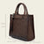 Cuadra Women's Laser Leather Bag, Brown
