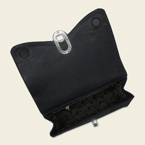 Cuadra Women's Stingray Embroidery Bag, Black