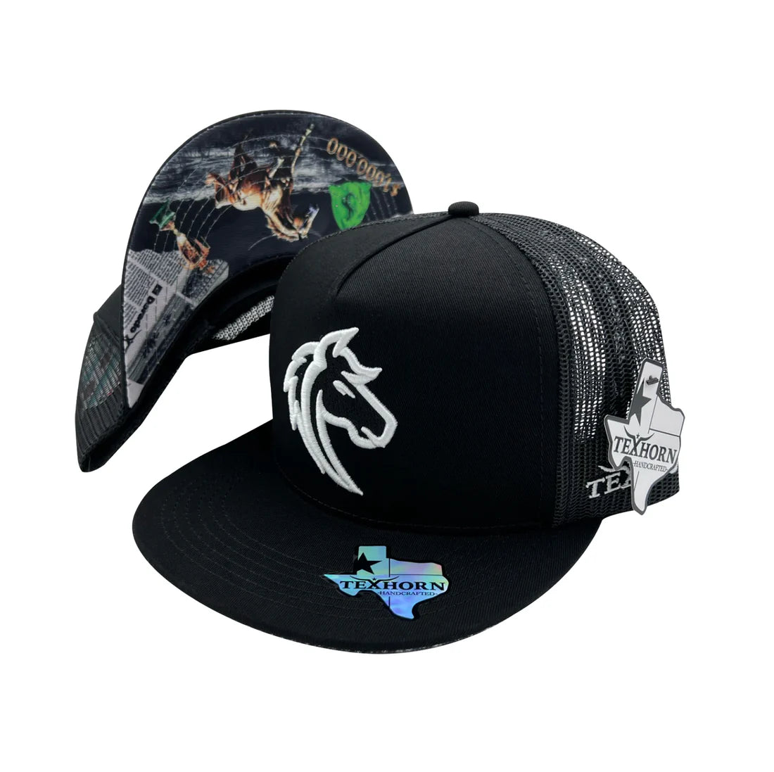 Texhorn Cuarto de Milla Cap, Black