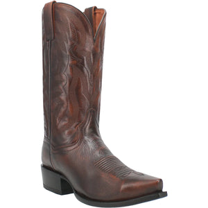 Dan Post Men's Rod Leather Snip Toe Boot, Antique Tan