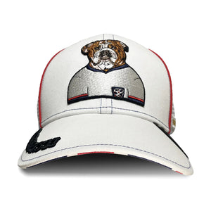 Corne Collection The British England Cap, White