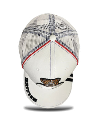 Corne Collection The British England Cap, White