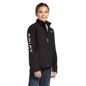 Ariat Youth New Team Softshell Jacket, Black