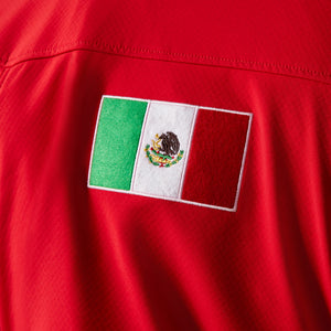 Ariat Men's New Team Softshell MEXICO Water Resistant Jacket, Red