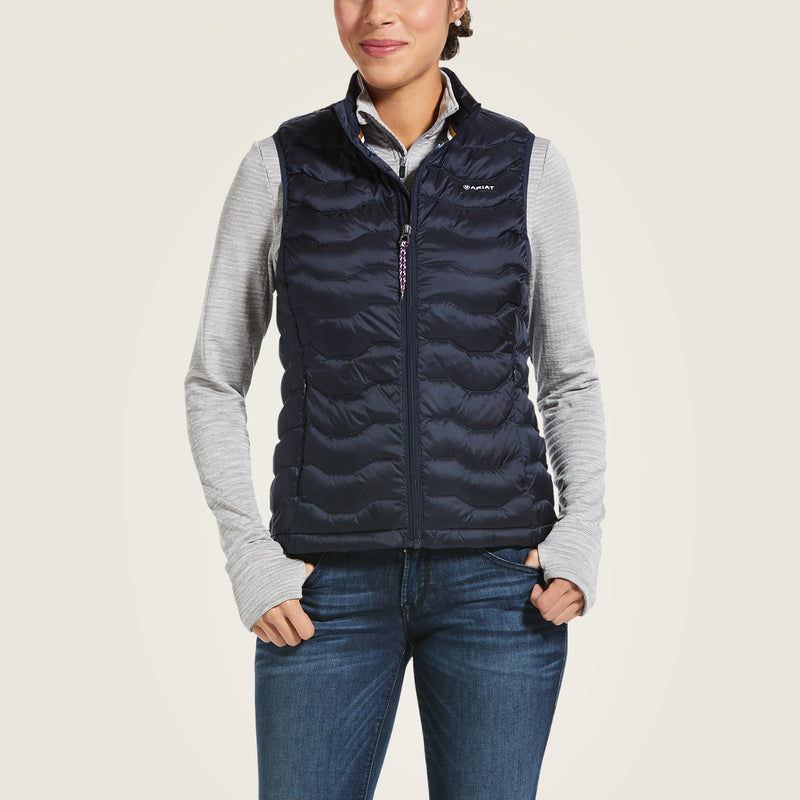 Ariat Women's Ideal 3.0 Down Vest, Blue