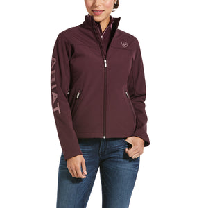 Ariat Women's New Team Softshell Jacket, Winetasting