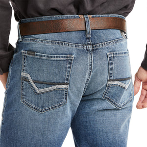 Ariat Men's M5 Straight Stretch Novato Boot Cut Jean, Wyland Medium