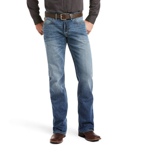 Ariat Men's M5 Straight Stretch Novato Boot Cut Jean, Wyland Medium