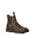 Ariat Men's Groundbreaker Chelsea Wide Square Toe Waterproof Work Boot, Dark Brown
