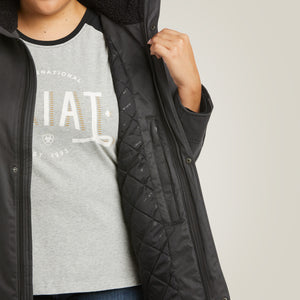 Ariat Women's REAL Grizzly Jacket, Phantom