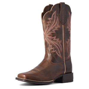 Ariat Women's West Bound Western Boot, Sassy Brown