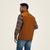 Ariat Men's Logo 2.0 Softshell Vest, Chestnut