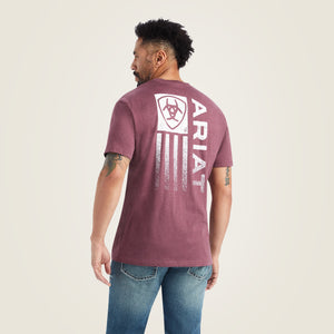 Ariat Men's Minimalist T-Shirt, Burgundy Heather