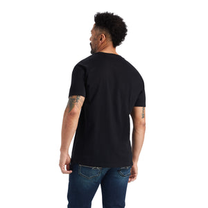 Ariat Men's Faded T-Shirt, Black
