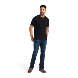 Ariat Men's Bronc Buster T-Shirt, Black