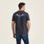 Ariat Men's Wingspan T-Shirt, Charcoal Heather