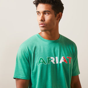 Ariat Men's Viva Mexico T-Shirt, Green