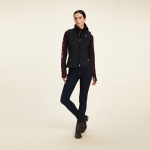 Ariat Women's Ashley Insulated Vest, Black