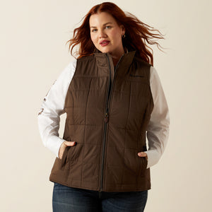 Ariat Women's REAL Crius Vest, Banyan Bark