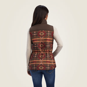Ariat Women's REAL Crius Vest, Canyonlands Print