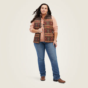 Ariat Women's REAL Crius Vest, Canyonlands Print