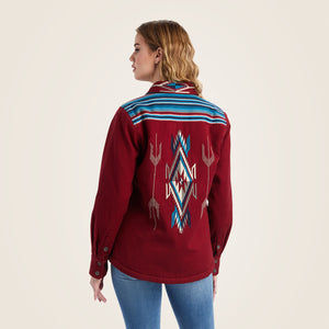 Ariat Women's Shacket Chimayo Shirt Jacket, Rubaiyat