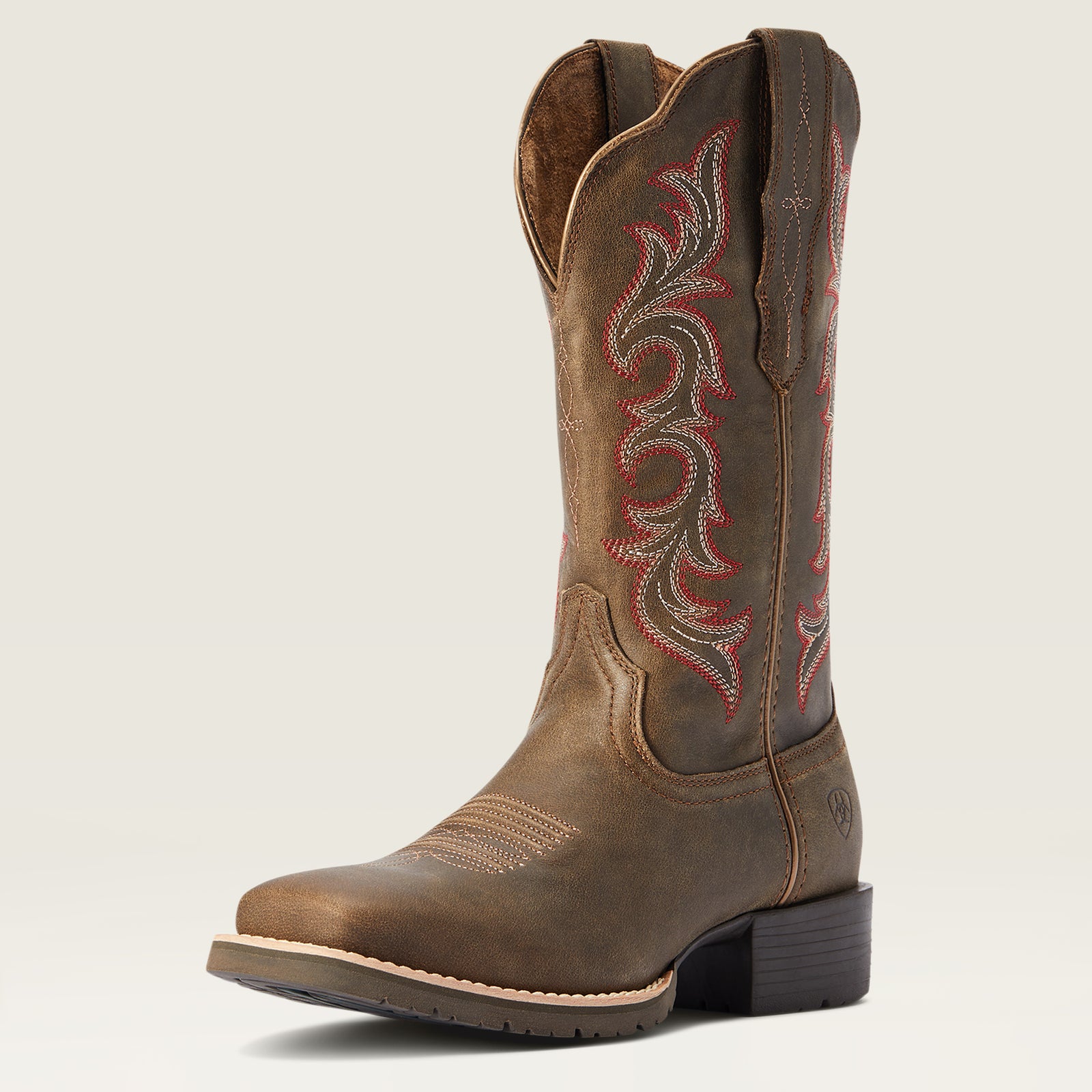 Ariat Women's Hybrid Rancher StretchFit Western Boot, Pebble