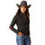 Ariat Women's Classic Team Softshell Brand Jacket, Black/Mexico