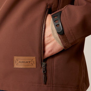 Ariat Men's Logo 2.0 Chimayo Jacket, Shaved Chocolate