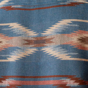 Ariat Men's Retro Chimayo Shirt Jacket, Sailor Blue
