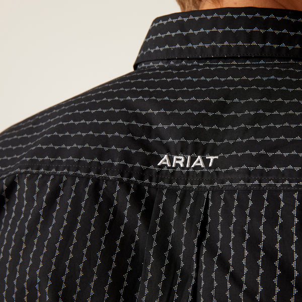 Camiseta Ariat Team Woodson - Social Masculina Sem Rugas