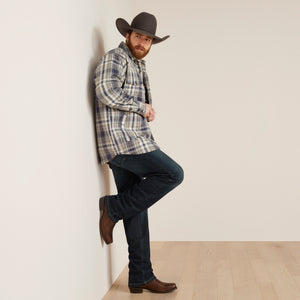 Ariat Men's Hoover Shirt Jacket, Iron Heather