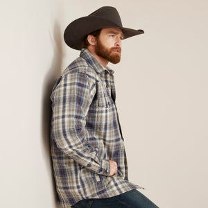 Ariat Men's Hoover Shirt Jacket, Iron Heather