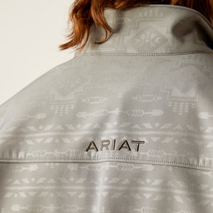 Ariat Men's Vernon 2.0 Softshell Jacket, Jetty Grey Embossed