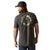 Ariat Men's Ariat Camo Ring T-Shirt, Onyx Snow