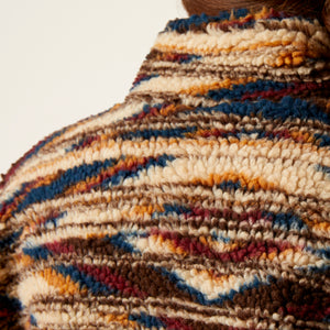 Ariat Women's Fleece Chimayo Jacket, Sunset Saltillo Jacquard