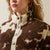 Ariat Women's Berber Snap Front Sweatshirt, Chestnut Paint