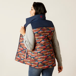 Ariat Women's REAL Crius Vest, Mirage Print