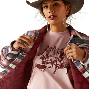 Ariat Women's Buffalo Plaid Shirt Jacket, Baja Jacquard