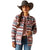 Ariat Women's Buffalo Plaid Shirt Jacket, Baja Jacquard
