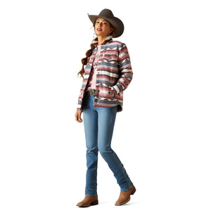 Ariat Women's Buffalo Plaid Shirt Jacket, Baja Jacquard