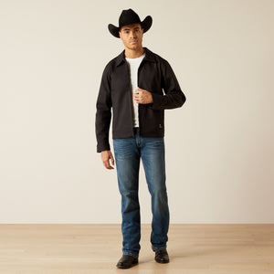 Ariat Men's Stockton Canvas Jacket, Black