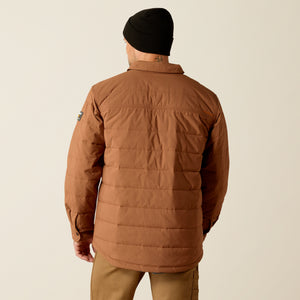 Ariat Men's Rebar Cordura Ripstop Insulated Shirt Jacket, Aztec