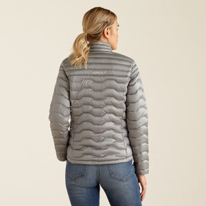 Ariat Women's Ideal Down Jacket, Iridescent Ultimate Grey