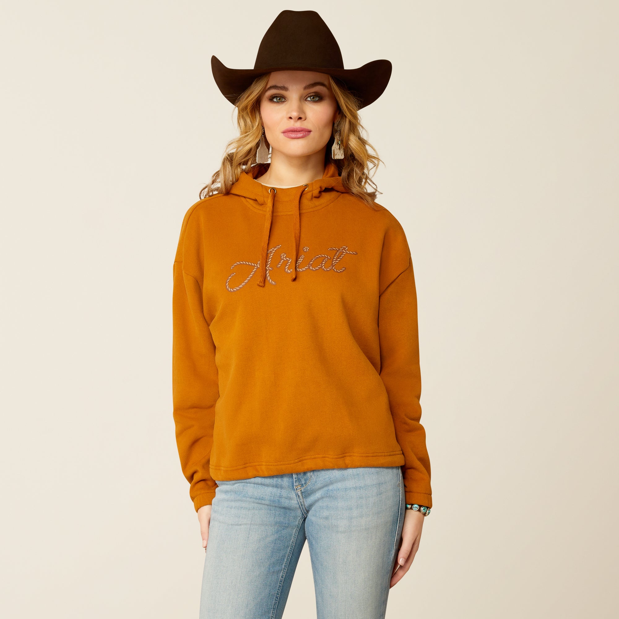 Ariat Women's Essential Hoodie, Roasted Pecan