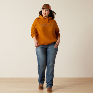 Ariat Women's Essential Hoodie, Roasted Pecan