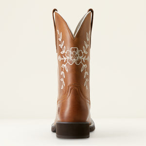 Ariat Women's Flora Wide Square Toe Western Boot, Country Cork