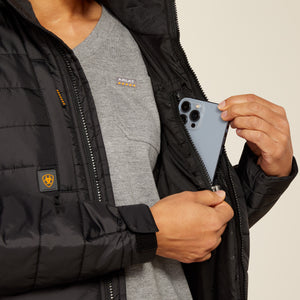 Ariat Women's Rebar Cordura Ripstop Lightweight Insulated Jacket, Black