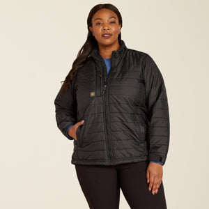 Ariat Women's Rebar Cordura Ripstop Lightweight Insulated Jacket, Black